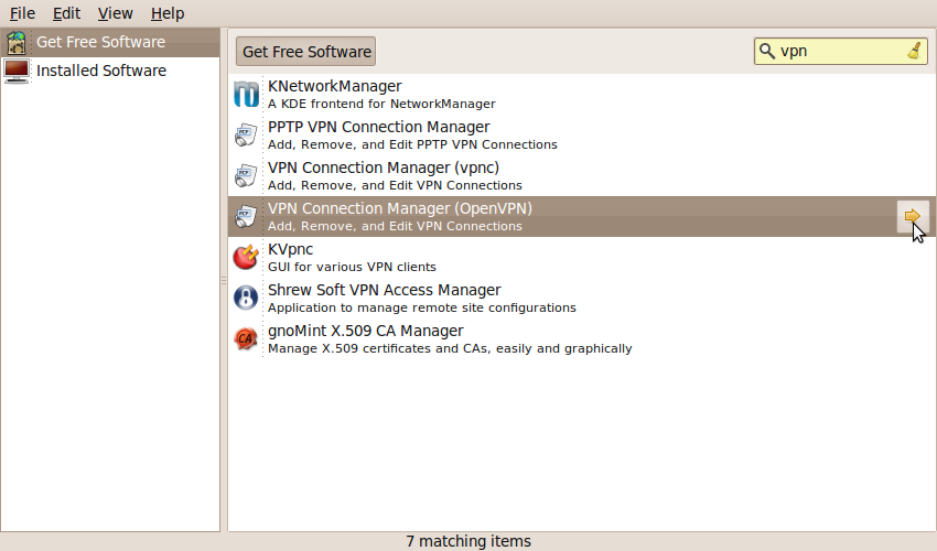 amahi ubuntu vpn command