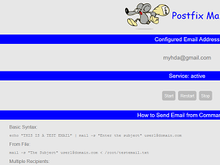 Postfix Mail Relay
