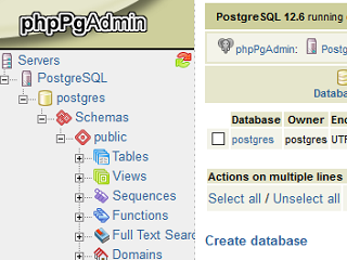 phpPgAdmin (Docker)