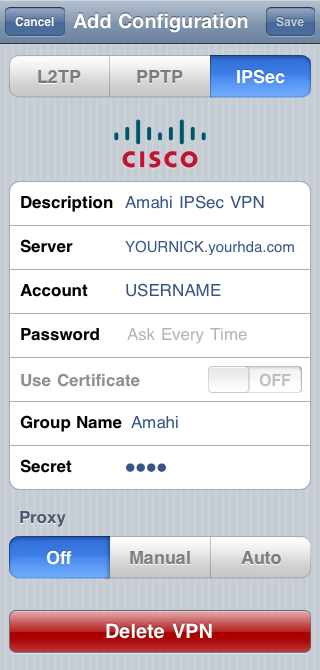 cisco ipsec vpn client for ipad