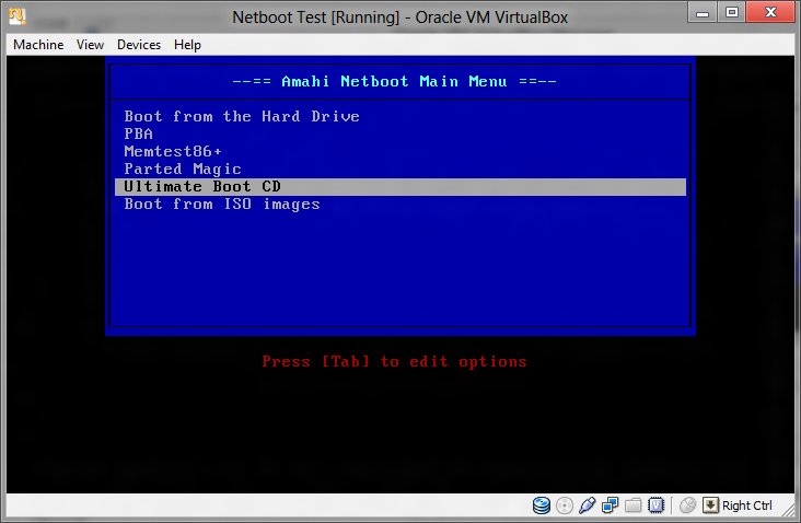Virtualbox netboot menu.png